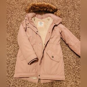 Girls Abercrombie Parka Coat Size 13/14